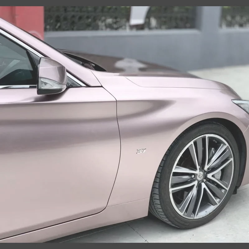 Film de protection de peinture couleur baie congelée mate