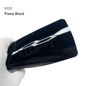 Vinyl Auto Emballage Prix Piano Black TPU Colored PPF Wrap Car Protection Film 