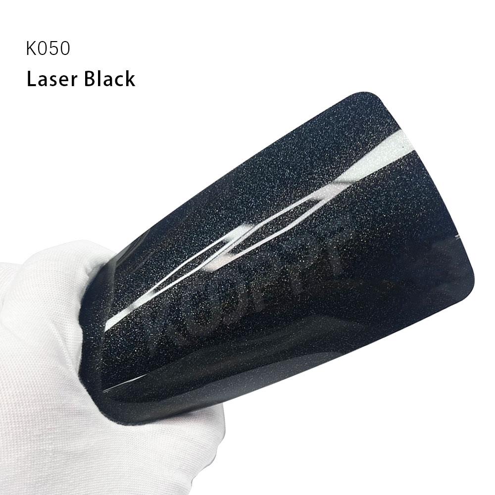 Film de protection de peinture de voiture de couleur TPU noir laser