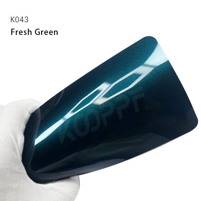 Film vert frais personnalisable de protection de peinture de voiture de couleur de la couleur PPF TPU