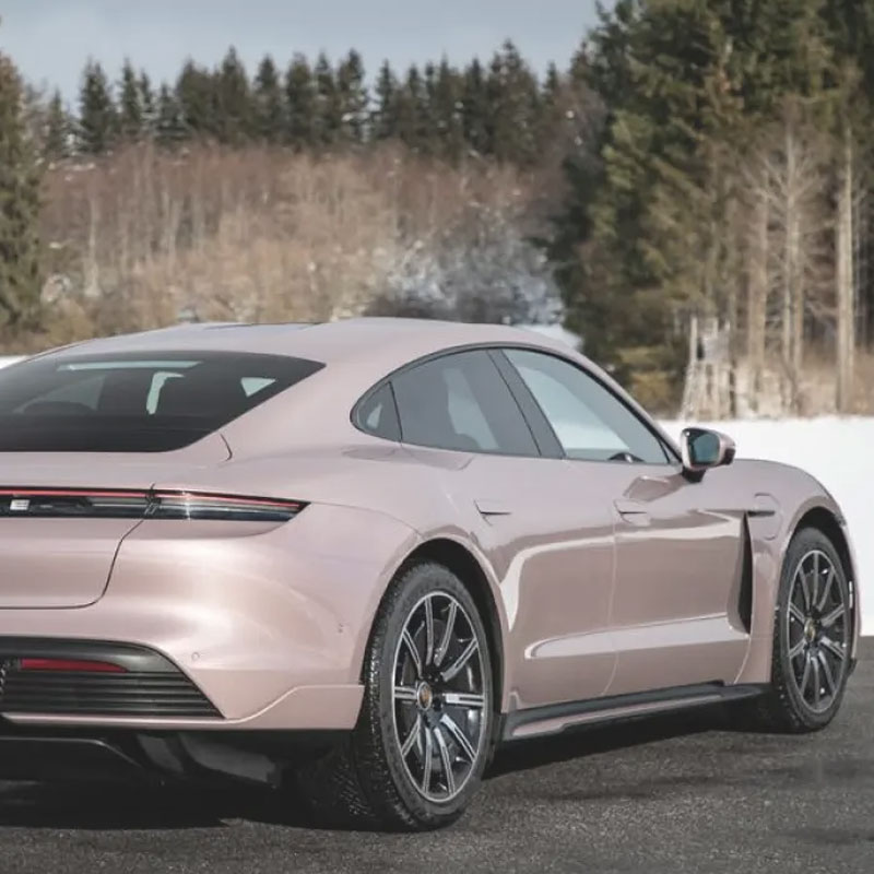 Film de protection de peinture couleur baie congelée mate