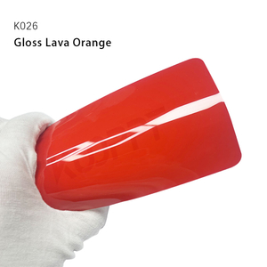Gloss Lava Orange TPU colored ppf wrap wrap wrap wrap wrap wrap wrap wear Protection Application Dry Application et Wet Application