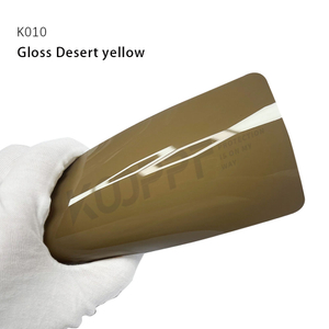 Gloss Desert yeellow tpu couleur ppf auto-guérison de protection de la peinture Film de véhicule