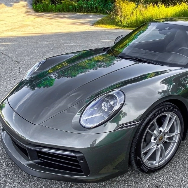 Porsche Aventurine Green TPU Color Car Paint Protection Film