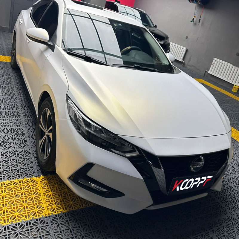 Film de protection de peinture de couleur TPU mat de lys gris congelé