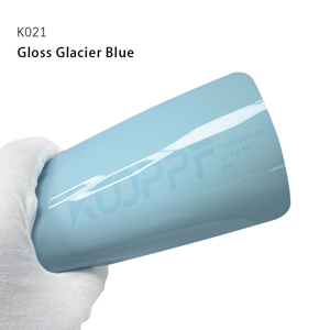 Enveloppe de voiture à vendre glacier glacier bleu tpu couleur ppf film de protection de peinture Tesla pour la boutique de wrap voiture