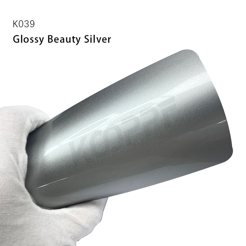 Film de protection de peinture de voiture de couleur TPU argenté de beauté brillante