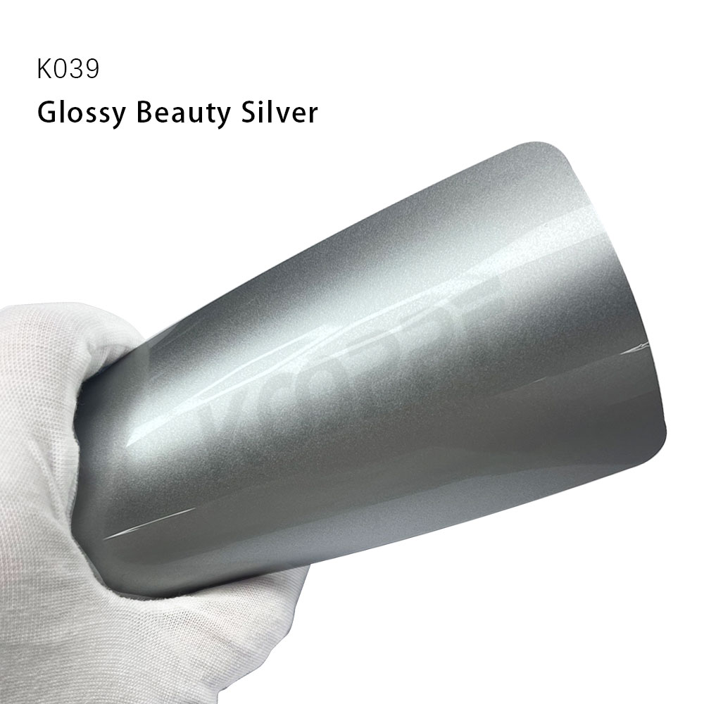 Film de protection de peinture de voiture de couleur TPU argenté de beauté brillante