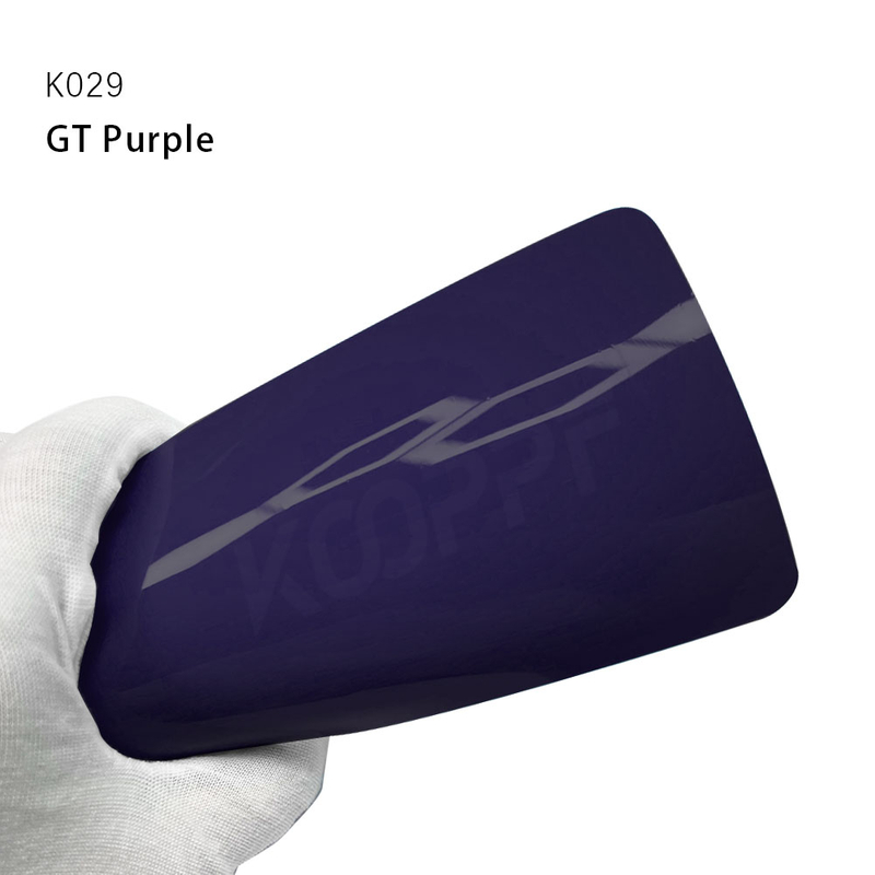 GT Purple TPU Car de protection des couleurs de la voiture colorée ppf wrap enveloppe auto-guérison polyuréthane thermoplastique