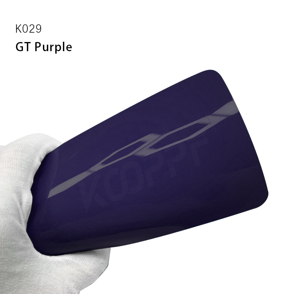 GT Purple TPU Car de protection des couleurs de la voiture colorée ppf wrap enveloppe auto-guérison polyuréthane thermoplastique