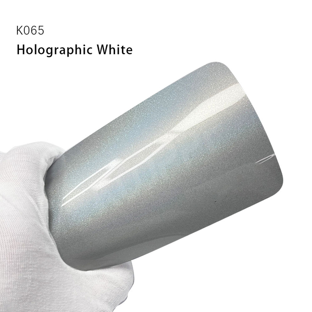 Film de protection de protection de la peinture de voiture de couleur de couleur de couleur blanc holographique