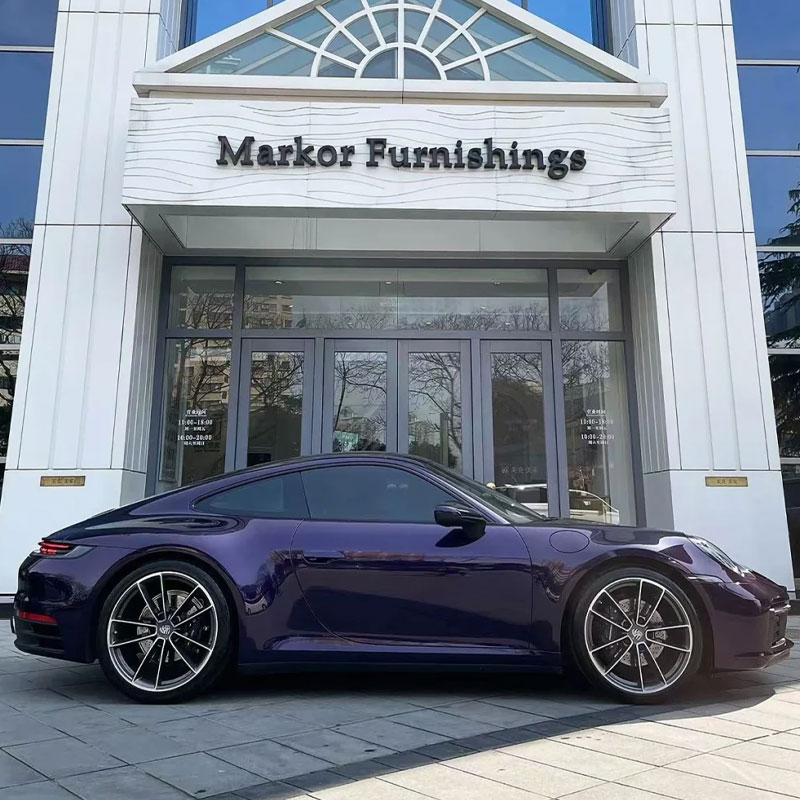 Film de protection de peinture de couleur TPU super violet 