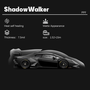Film de protection de peinture de voiture PPF mat auto-cicatrisant thermique