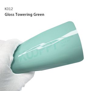 Couleurs d'enveloppe de véhicule vert TPU à la brillance PPF Protection de peinture Film de voitures d'occasion