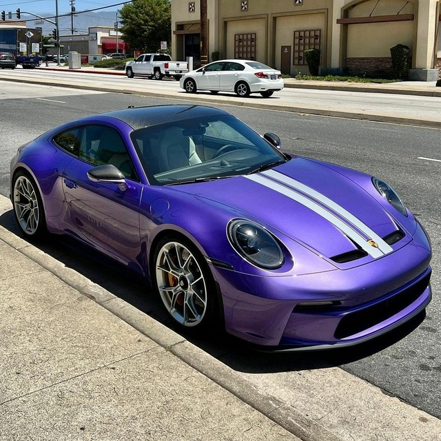 Liquid Metal Vlolet TPU Color Car Paint Protection Film