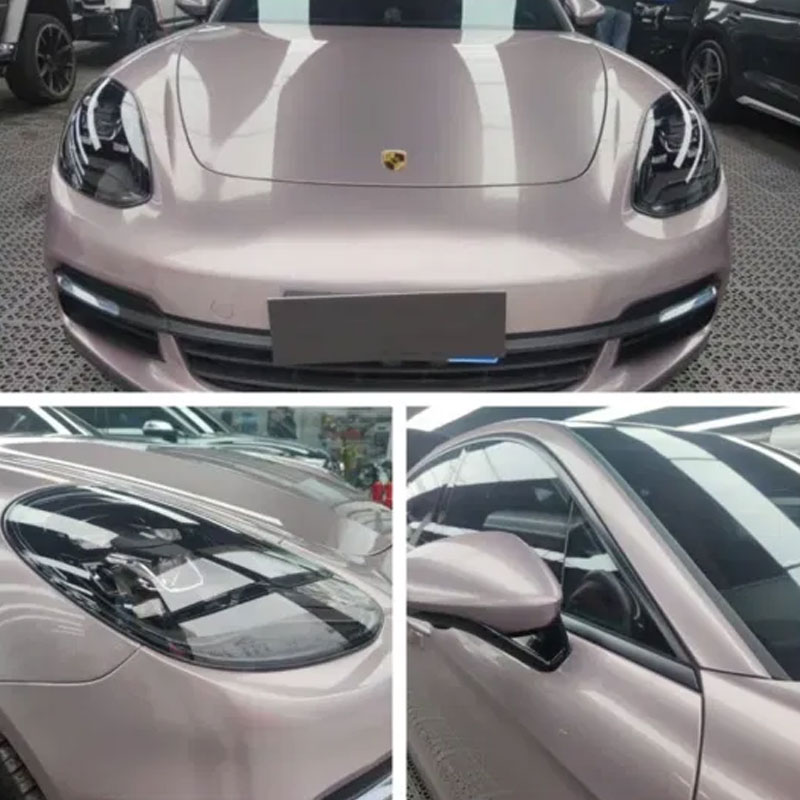 Film de protection de peinture couleur baie congelée mate